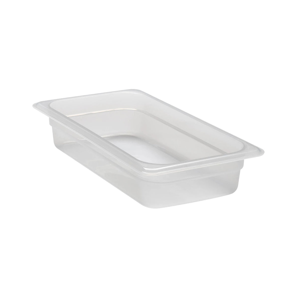Cambro 32PP190 Translucent Third Size Food Pan, 2 1/2" Deep, 2.5 qt. - Translucent