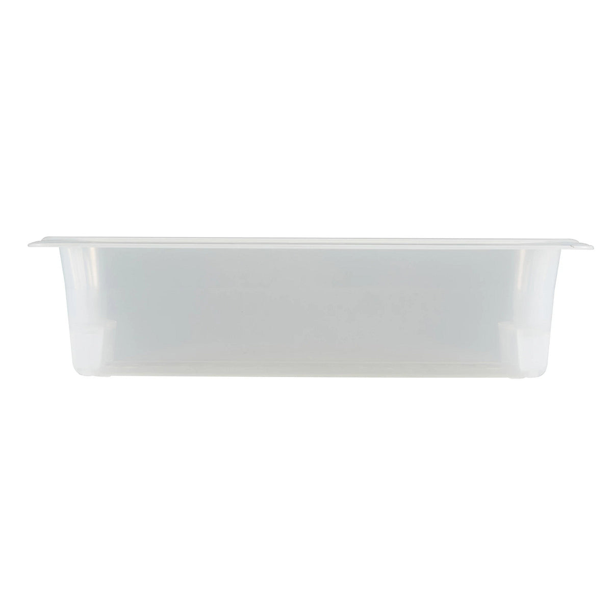 Cambro 33CLRPP190 Translucent Third Size Colander Food Pan, 3" Deep - Translucent