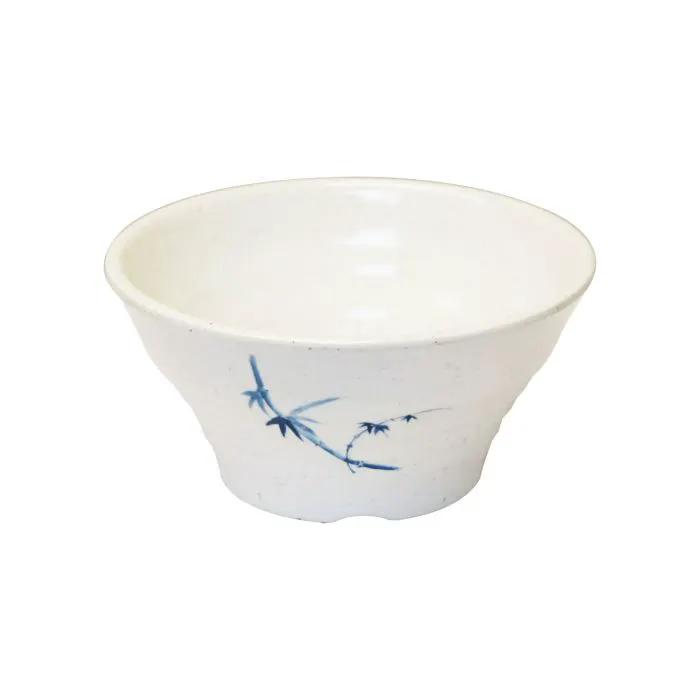 Thunder Group 3540BB, 8 OZ, 4 3/8" DEEP SAUCER, BLUE BAMBOO, Melamine, NSF, Case Pack of 12