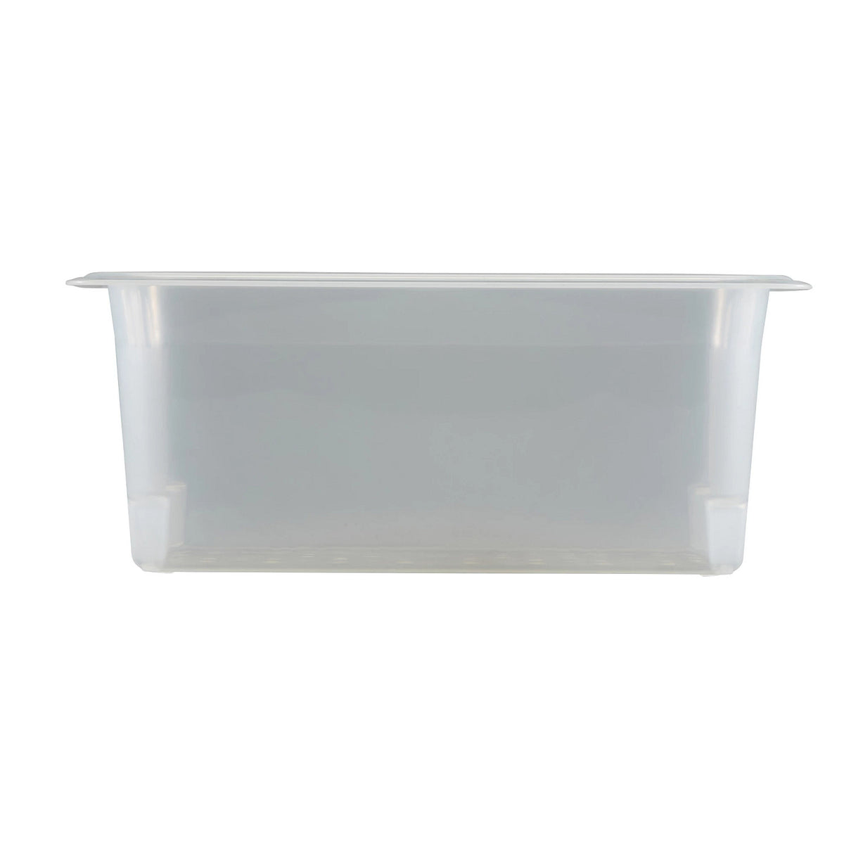 Cambro 35CLRPP190 Translucent Third Size Colander Food Pan, 5" Deep - Translucent