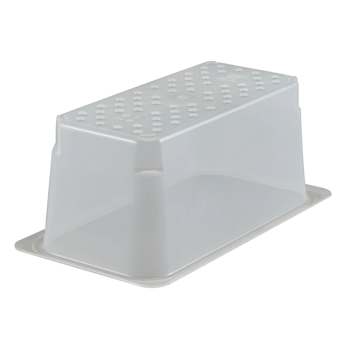 Cambro 35CLRPP190 Translucent Third Size Colander Food Pan, 5" Deep - Translucent
