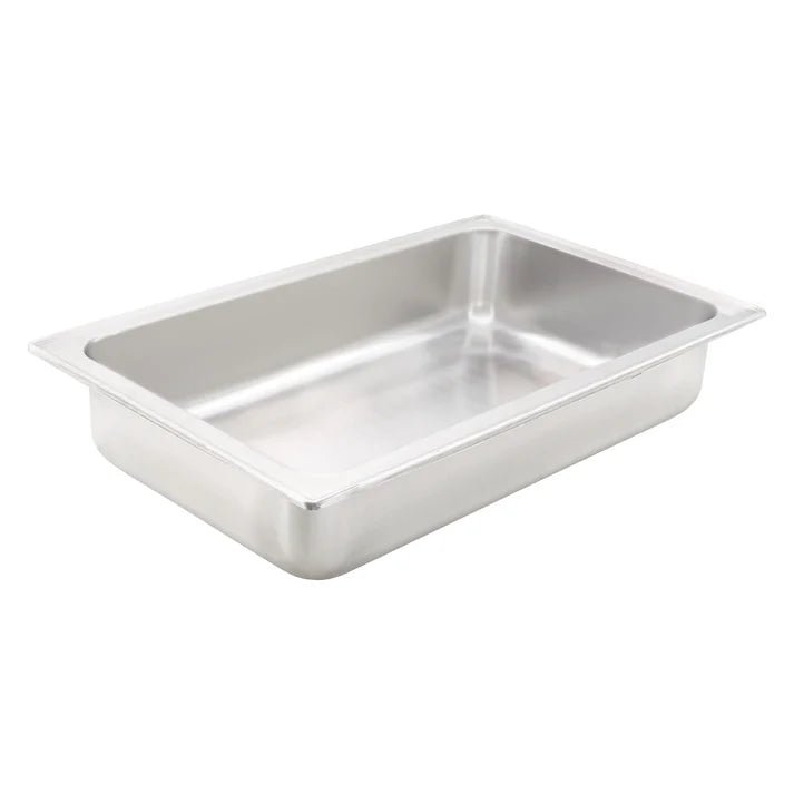 WINCO C - WPF - Dripless Water Pan, Full - Size, Flat Edge