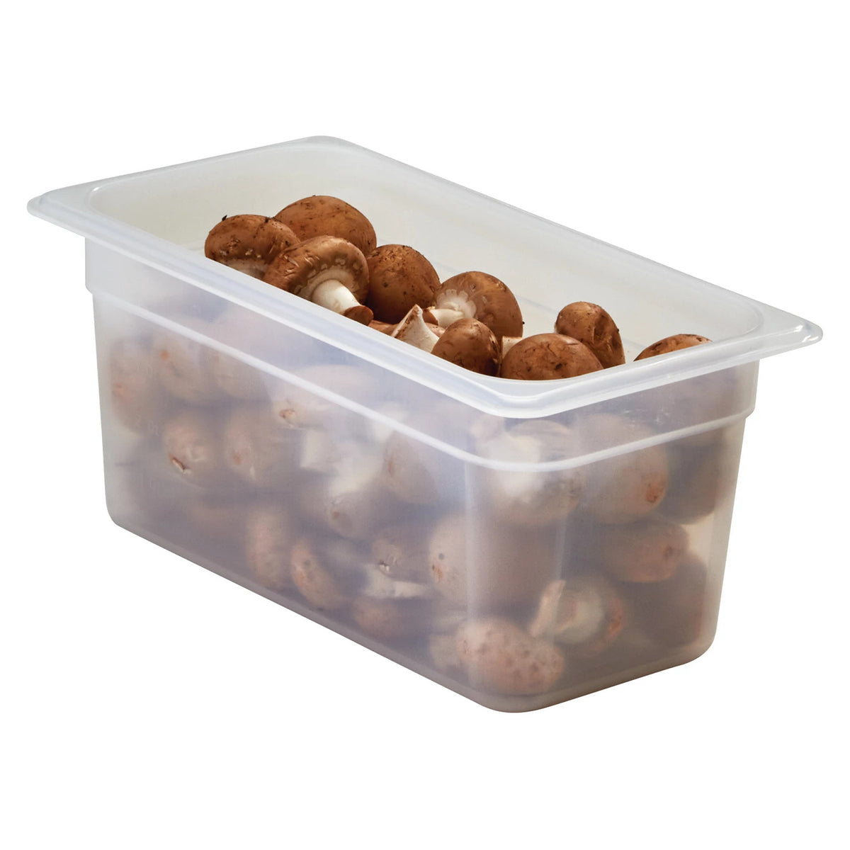 Cambro 36PP190 Translucent Third Size Food Pan, 6" Deep, 5.6 qt. - Translucent