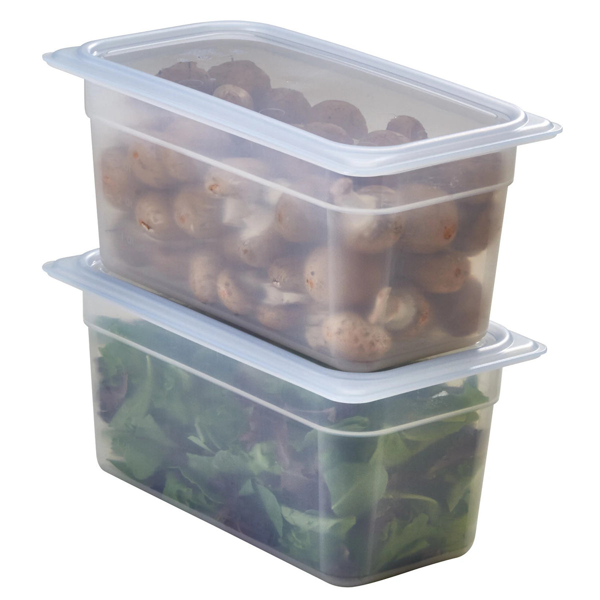 Cambro 36PP190 Translucent Third Size Food Pan, 6" Deep, 5.6 qt. - Translucent