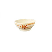 Thunder Group 3707, 23 OZ, 6 1/2" WAVE SOUP BOWL, GOLD ORCHID, Melamine, NSF, Case Pack of 12