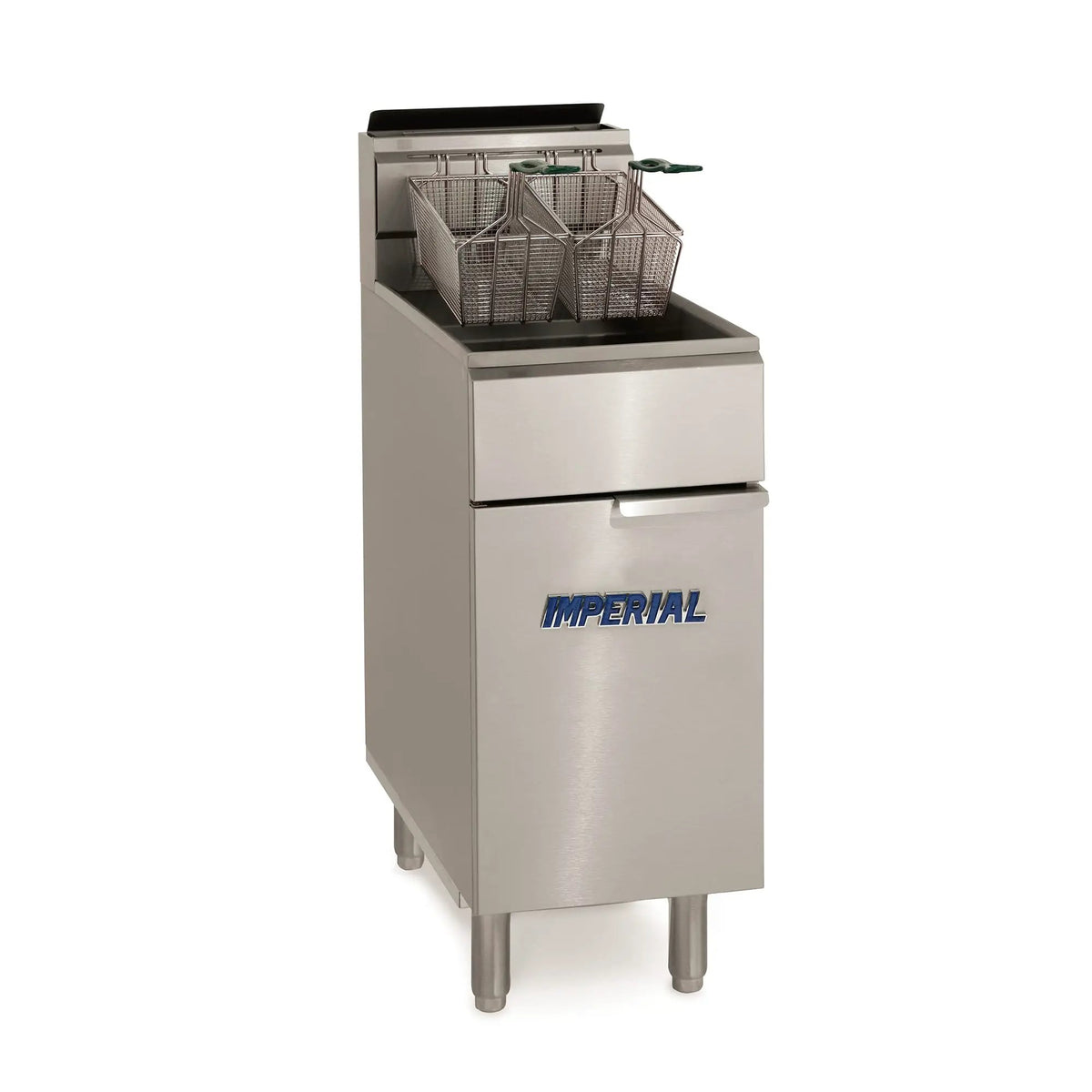 Imperial IFS-50 Gas Fryer - (1) 50 lb Vat, Floor Model, Natural Gas by Imperial (imperial-ifs-50-gas-fryer-1-50-lb-vat-floor-model-natural-gas)