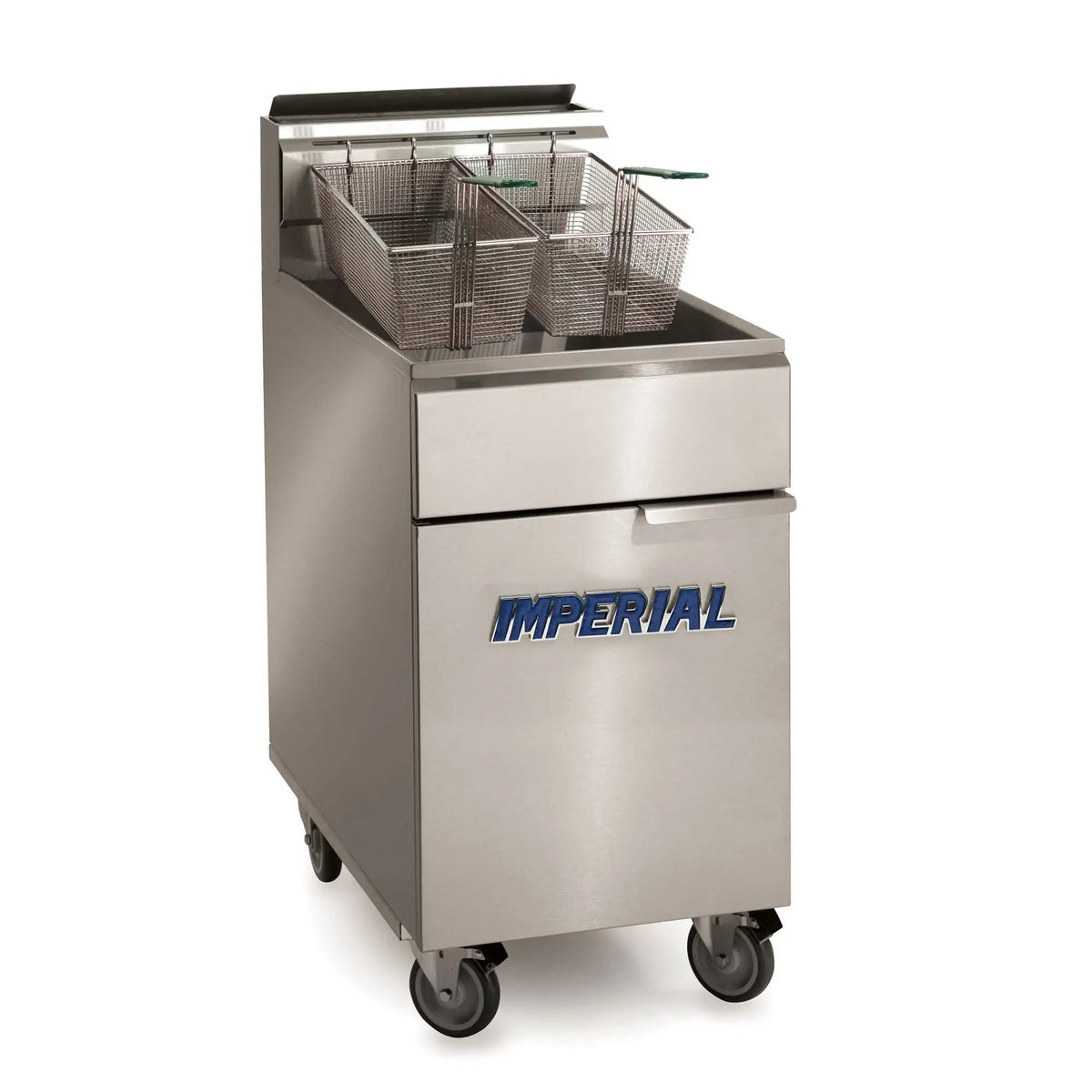 Imperial IFS-75 Gas Fryer - (1) 75 lb Vat, Floor Model, Natural Gas by Imperial (imperial-ifs-75-gas-fryer-1-75-lb-vat-floor-model-natural-gas)
