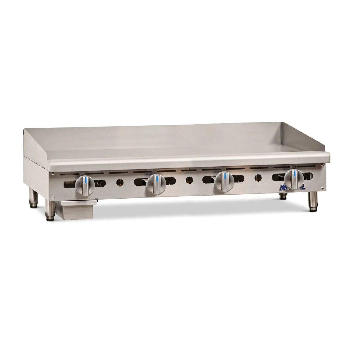 Imperial IMGA-4828-1 48" Gas Griddle w/ Manual Controls - 1" Steel Plate, Natural Gas by Imperial (imperial-imga-4828-1-48-gas-griddle-w-manual-controls-1-steel-plate-natural-gas)
