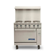 Imperial IR-6-E 36" Pro Series 6 Sealed Element Electric Range w/ Standard Oven, 208v/3ph by Imperial (imperial-ir-6-e-36-pro-series-6-sealed-element-electric-range-w-standard-oven-208v-3ph)