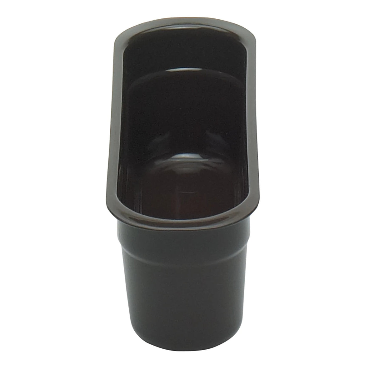 Cambro 415CBP110 Poly Cambox Cutlery Insert Box, 4 7/16" x 14 3/16" x 4 1/8" - Black