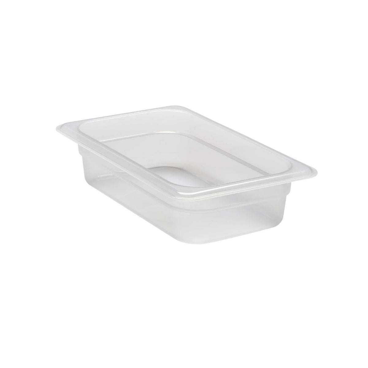 Cambro 42PP190 Translucent Fourth Size Food Pan, 2 1/2" Deep, 1.8 qt - Translucent