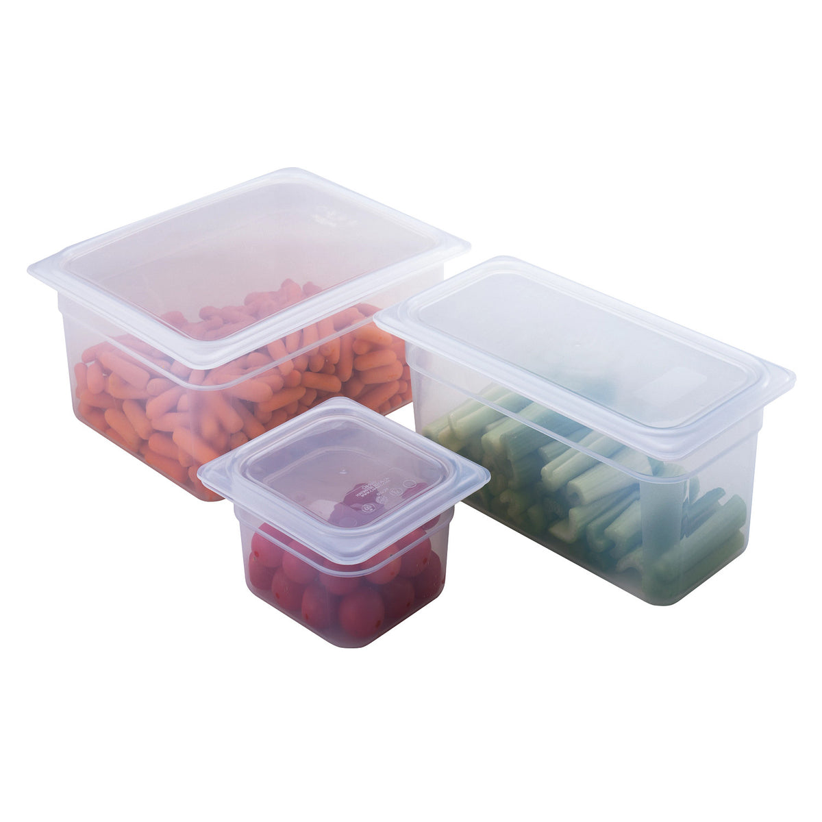 Cambro 46PP190 Translucent Fourth Size Food Pan, 6" Deep, 3.9 qt. - Translucent