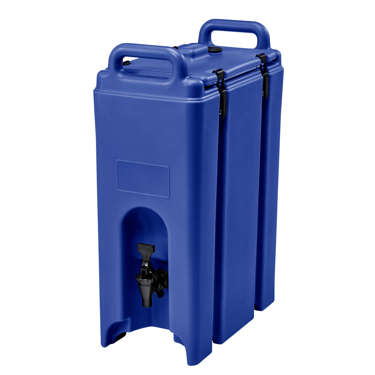Cambro 500LCD186 Camtainer 4 3/4 gal. Insulated Beverage Dispenser, 86 Servings - Navy Blue