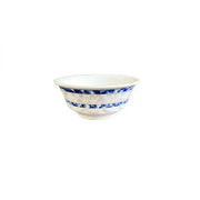 Thunder Group 5275DL, 34 OZ, 7 1/4" SCALLOPED BOWL, BLUE DRAGON, Melamine, NSF, Case Pack of 12