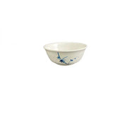 Thunder Group 5307BB, 32 OZ, 6 7/8" SWIRL BOWL, BLUE BAMBOO, Melamine, NSF, Case Pack of 12