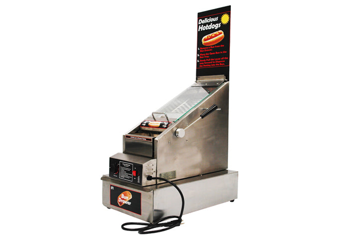 Winco 60024, Benchmark The Dog House Hot Dog Cooker & Dispenser, 120v