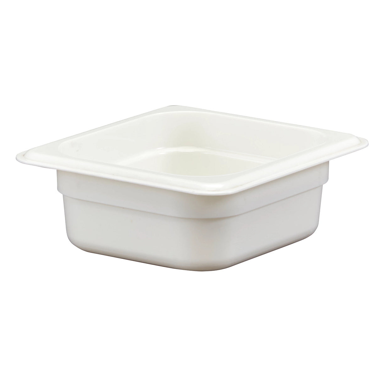 Cambro 62CW148 Camwear Sixth Size Food Pan, 2 1/2" Deep, 1.1 qt. - White