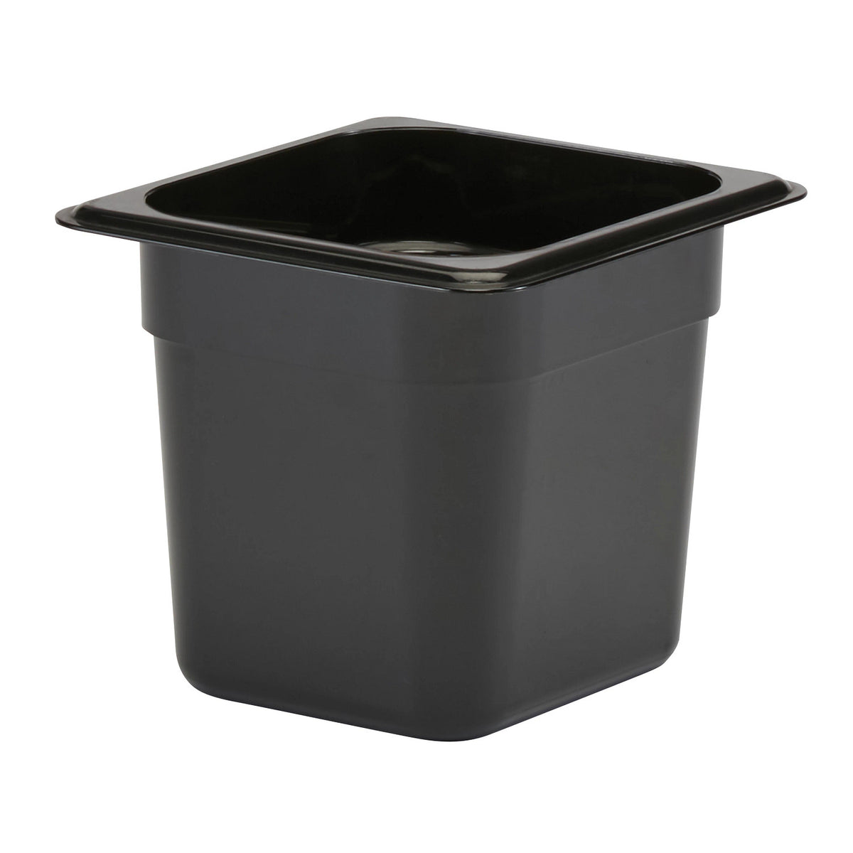 Cambro 66CW110 Camwear Sixth Size Food Pan, 6" Deep, 2.4 qt. - Black