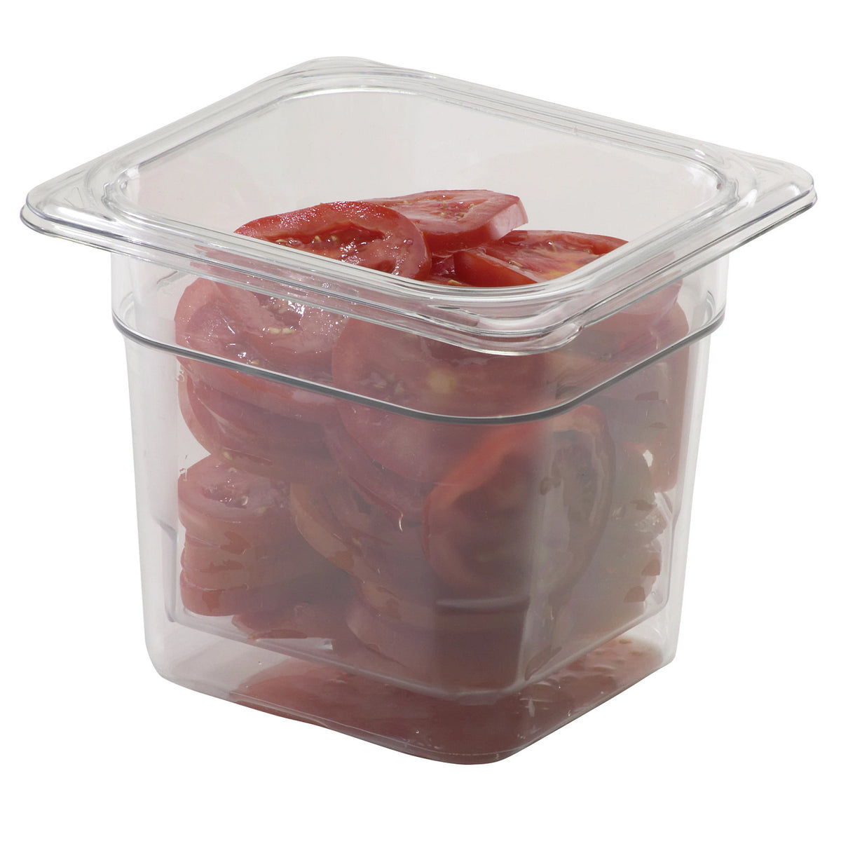 Cambro 66CW135 Camwear Sixth Size Food Pan, 6" Deep, 2.4 qt. - Clear