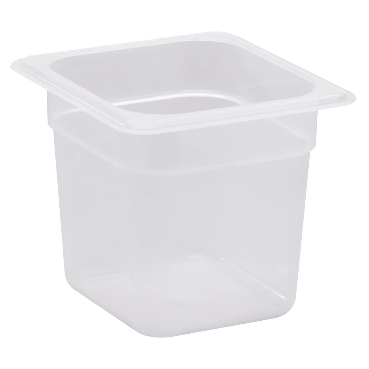 Cambro 66PP190 Translucent Sixth Size Food Pan, 6" Deep, 2.4 qt. - Translucent