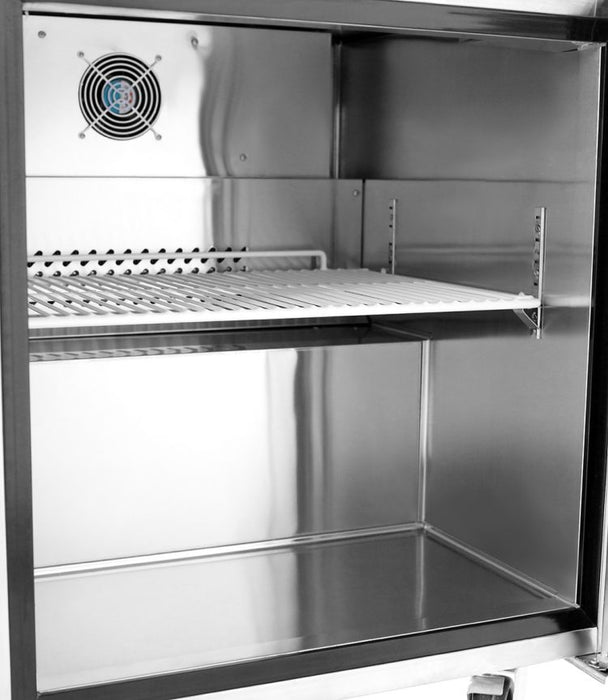 ATOSA MGF8408GR, 27″ Worktop Refrigerator with Backsplash, 7.2 Cu. Ft.