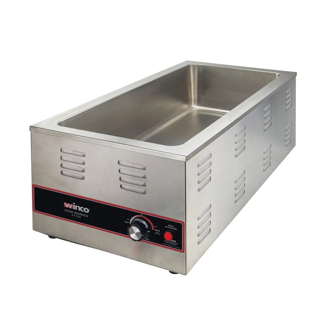 Electric Food Warmer,4/3RDS Size, 27" x 12" Opening, 1500W, 120V