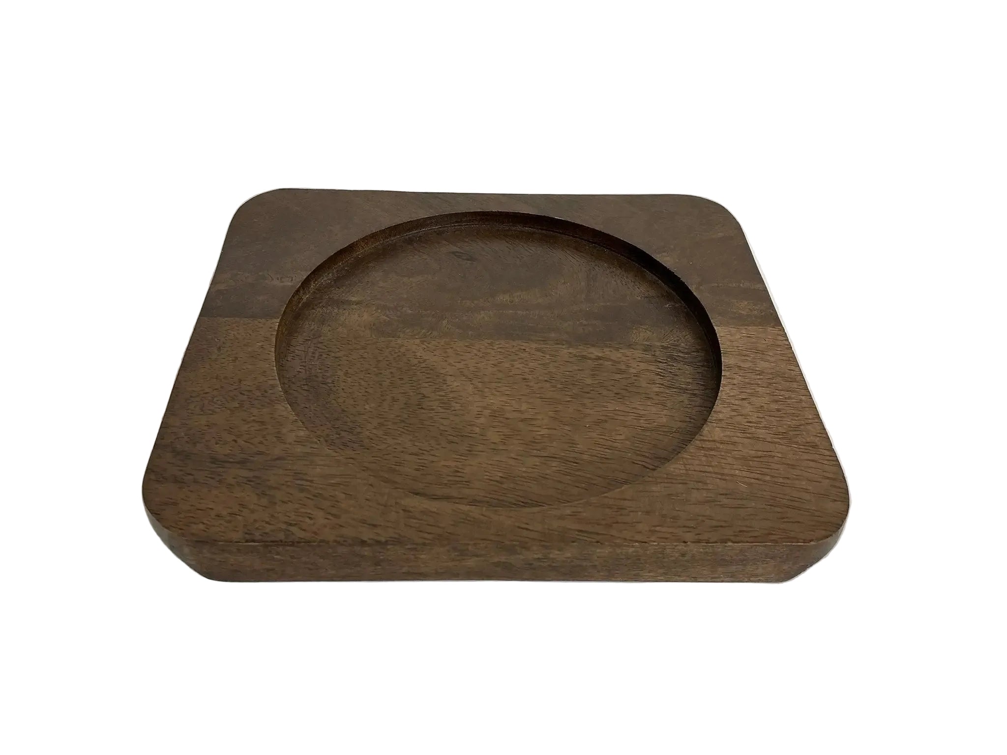 Serving sauce pan with brass handles and wood liner by Nishi Enterprise Inc (serving-sauce-pan-with-brass-handles-and-wood-liner)
