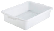 5" Dish Box, Standard Weight, White by Winco (5-dish-box-standard-weight-white)