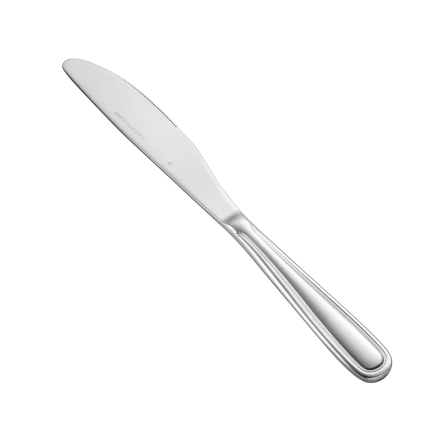 CAC China 8002-15 Elite Table Knife 18/8 Xtra. HW 9 3/4" Case Pack of 1/15 by CAC China (cac-china-8002-15-elite-table-knife-18-8-xtra-hw-9-3-4-case-pack-of-1-15)
