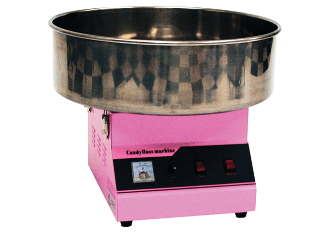 Winco 81011A, Benchmark Zephyr - Cotton Candy Machine - No Dome / 900 watt, 120v