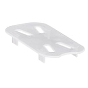 Cambro 90PPD190 Translucent Drain Shelf for Ninth Size Food Pans - Translucent