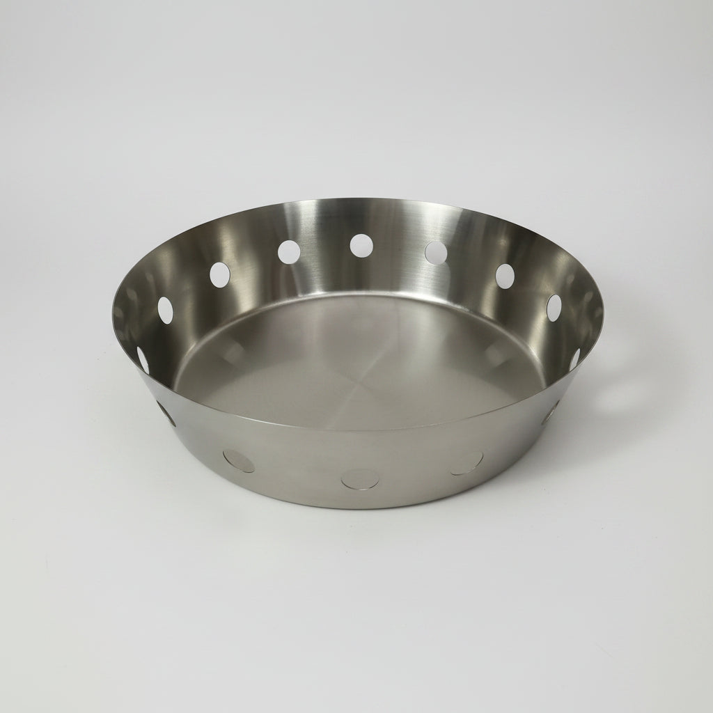 Stainless Steel Round Basket - 9.5inch by Nishi Enterprise Inc (stainless-steel-round-basket-9-5inch)