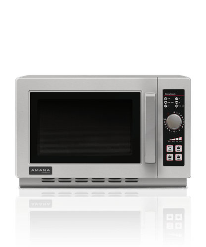 Amana RCS10DSE, 1000 Watts, 1.2 cu. ft. Microwave Oven with Dial Control