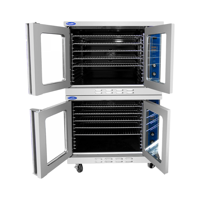 ATOSA ATCO-513NB-2 — Gas Convection Ovens (Standard Depth), Includes Leg Kit/Casters, 92,000 B.T.U