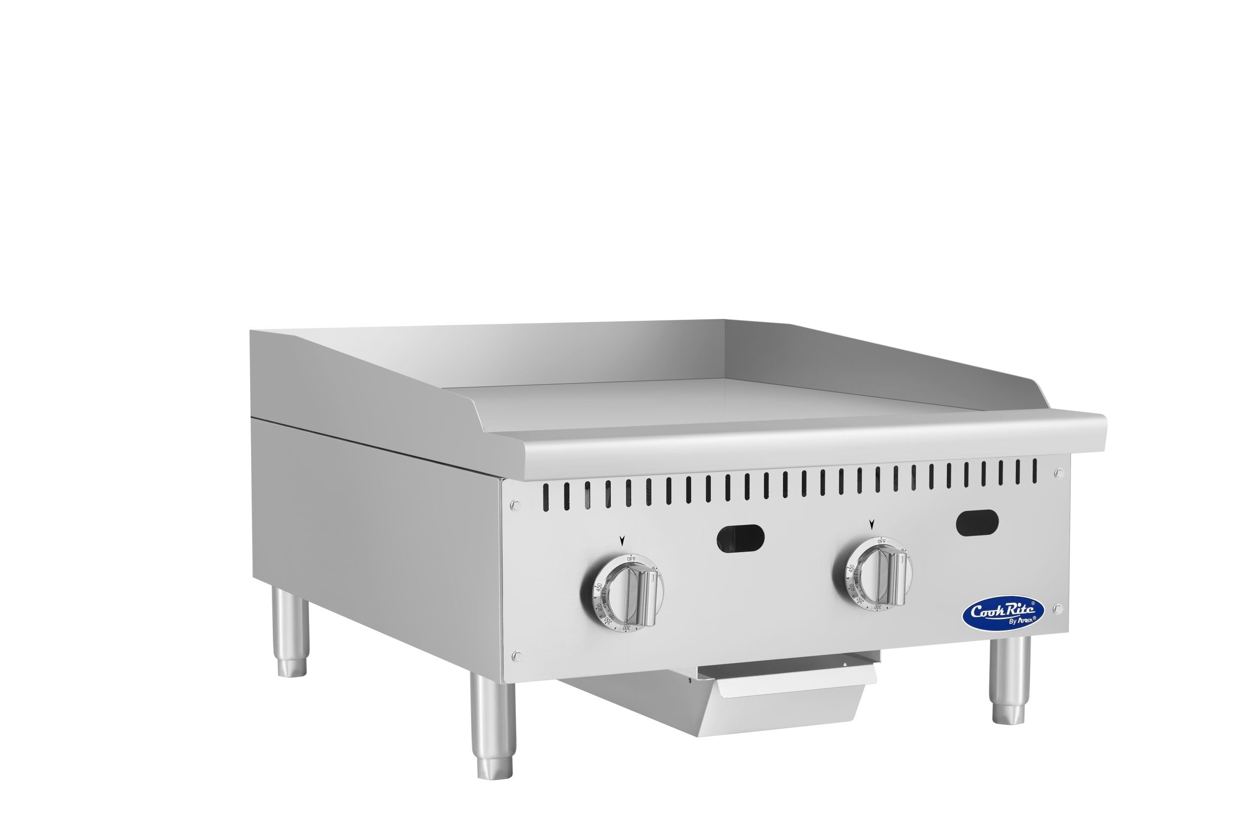 Atosa ATG-2424-S 24" Countertop Thermostatic Gas Griddle,24" Cooking surface