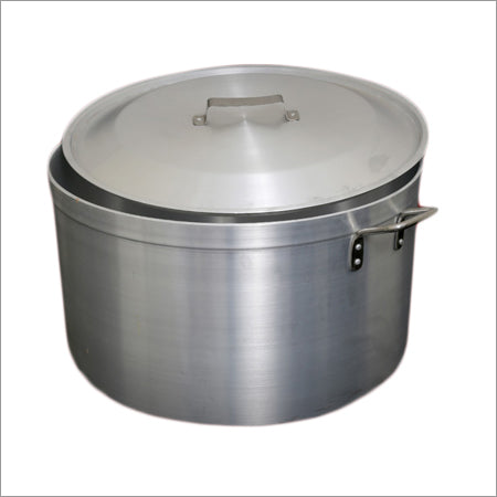 Aluminum heavy duty cooking pot