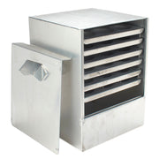 Chennai Style Commercial Aluminum Idly Steamer - 6 Trays - 54 Idlis