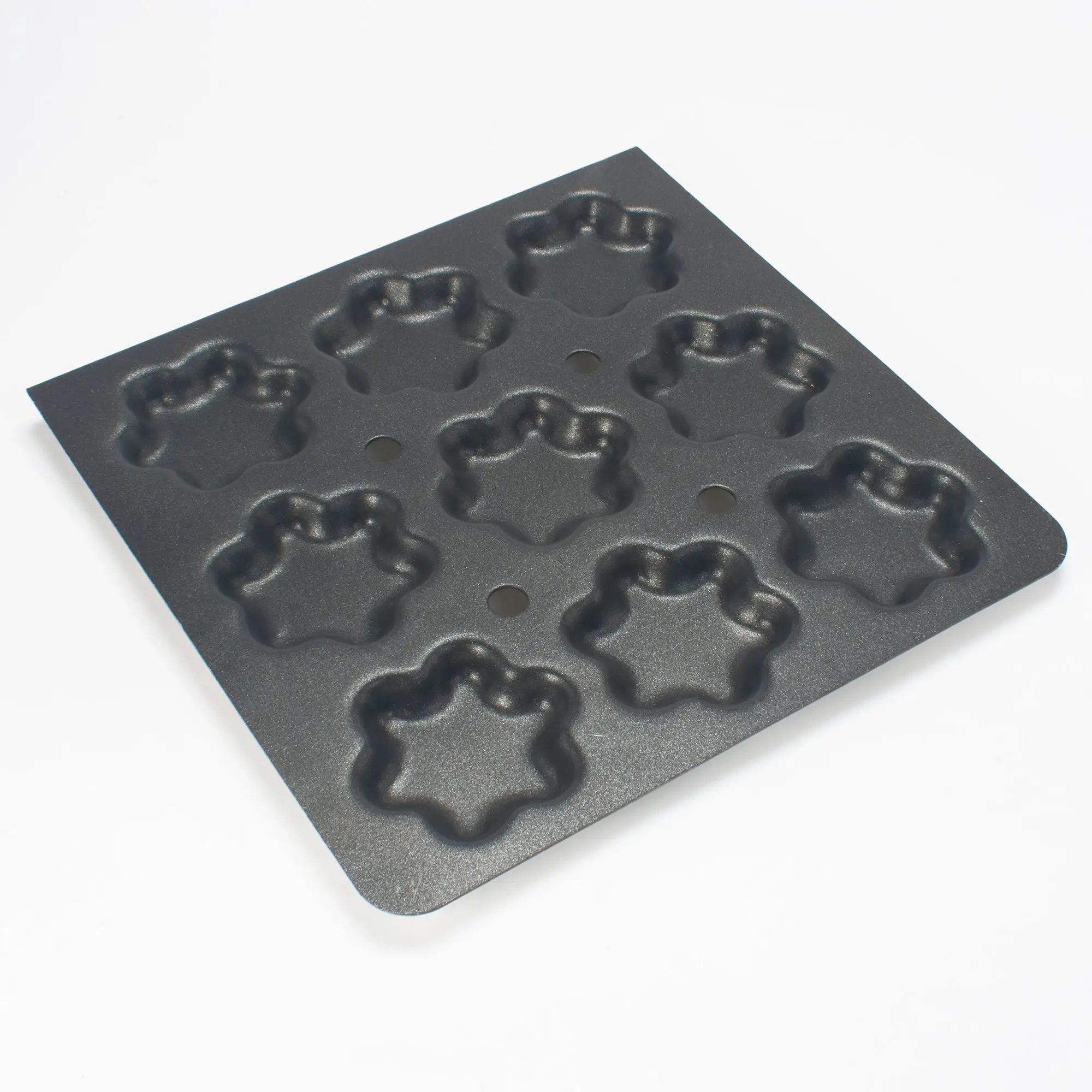 Non Stick Aluminum FLOWER Shape Idly Trays- 9 Idlys