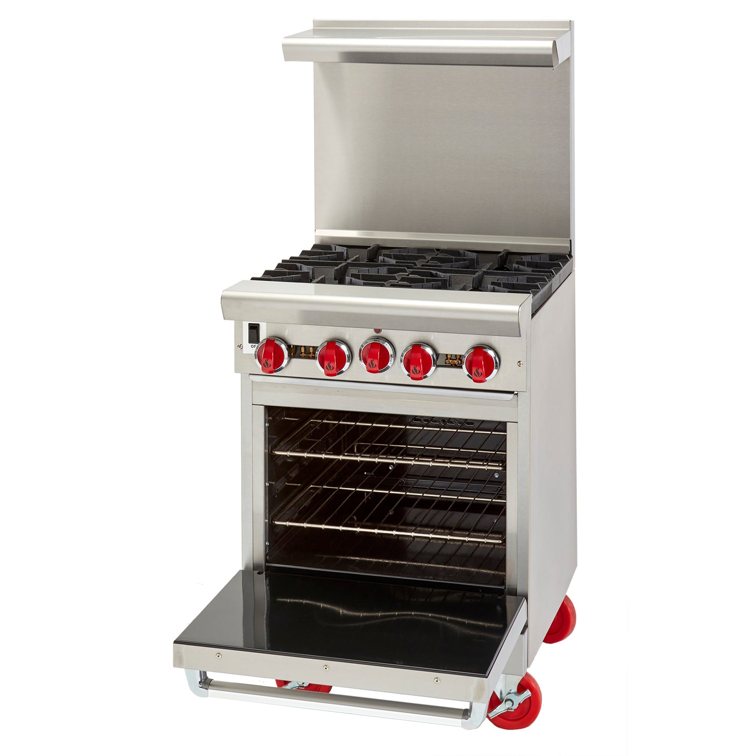 American Range AR - 4 24" Wide Heavy Duty Restaurant Series Gas Range
