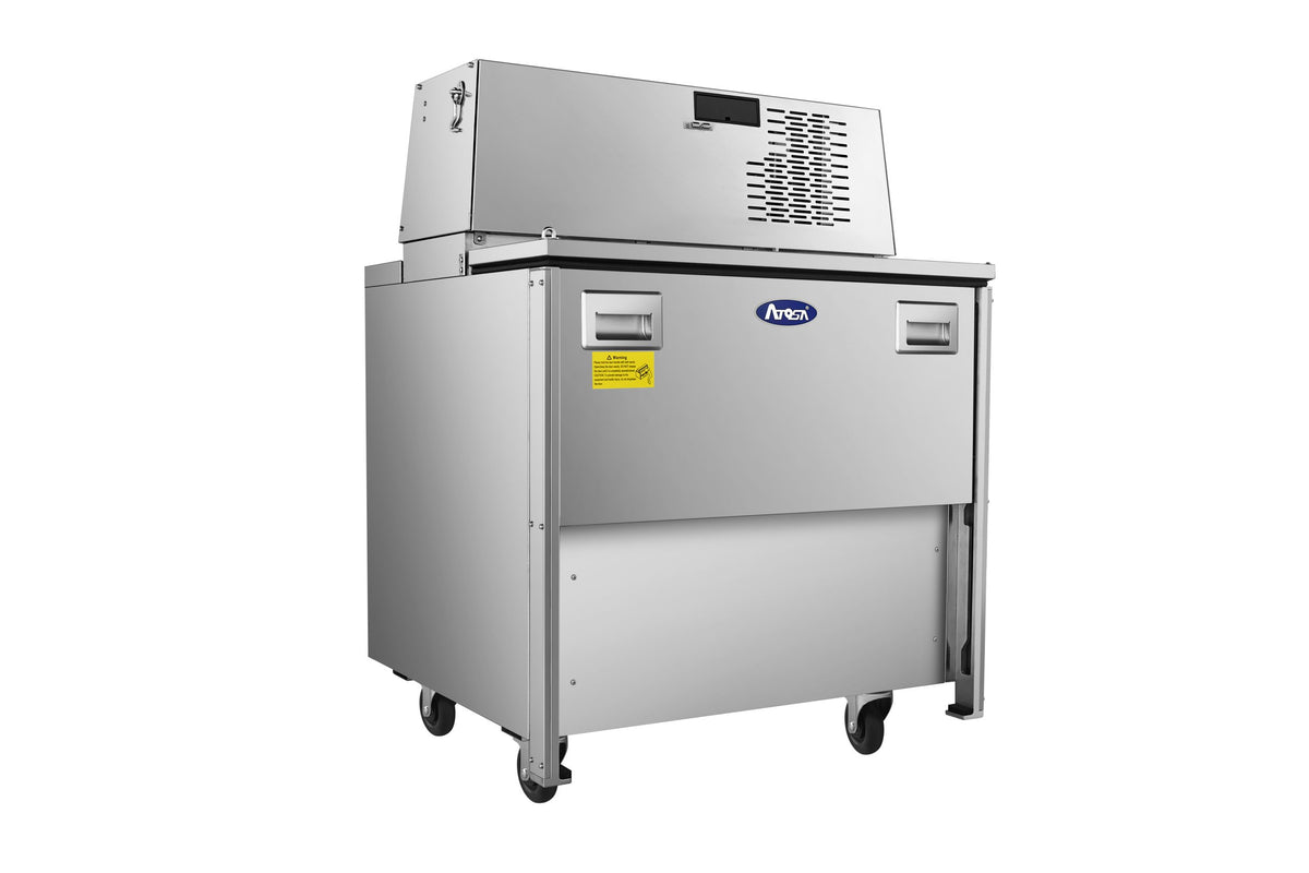 Atosa AMC-3401 34" Forced Air Milk Cooler, 11.69 Cu. Ft.