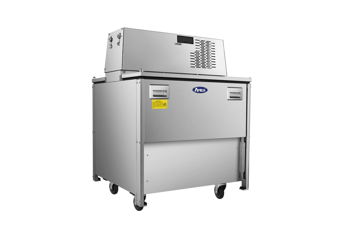 Atosa AMC-3402 34" Forced Air Milk Cooler, 11.69 Cu. Ft.
