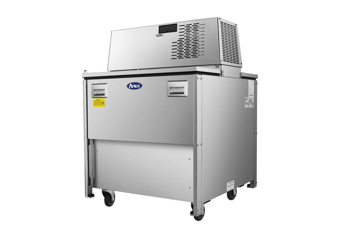 Atosa AMC-3402 34" Forced Air Milk Cooler, 11.69 Cu. Ft.