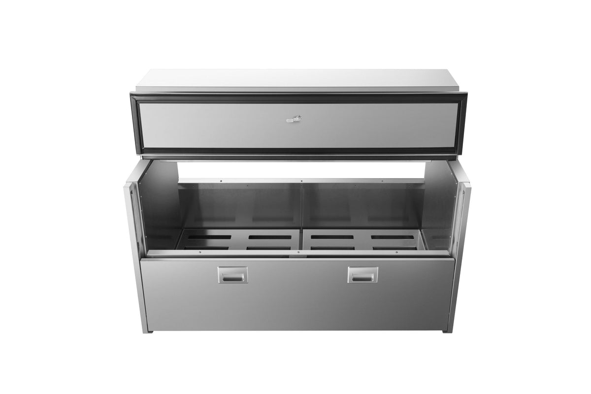 Atosa AMC-5802 58" Forced Air Milk Cooler, 20.09 Cu. Ft.