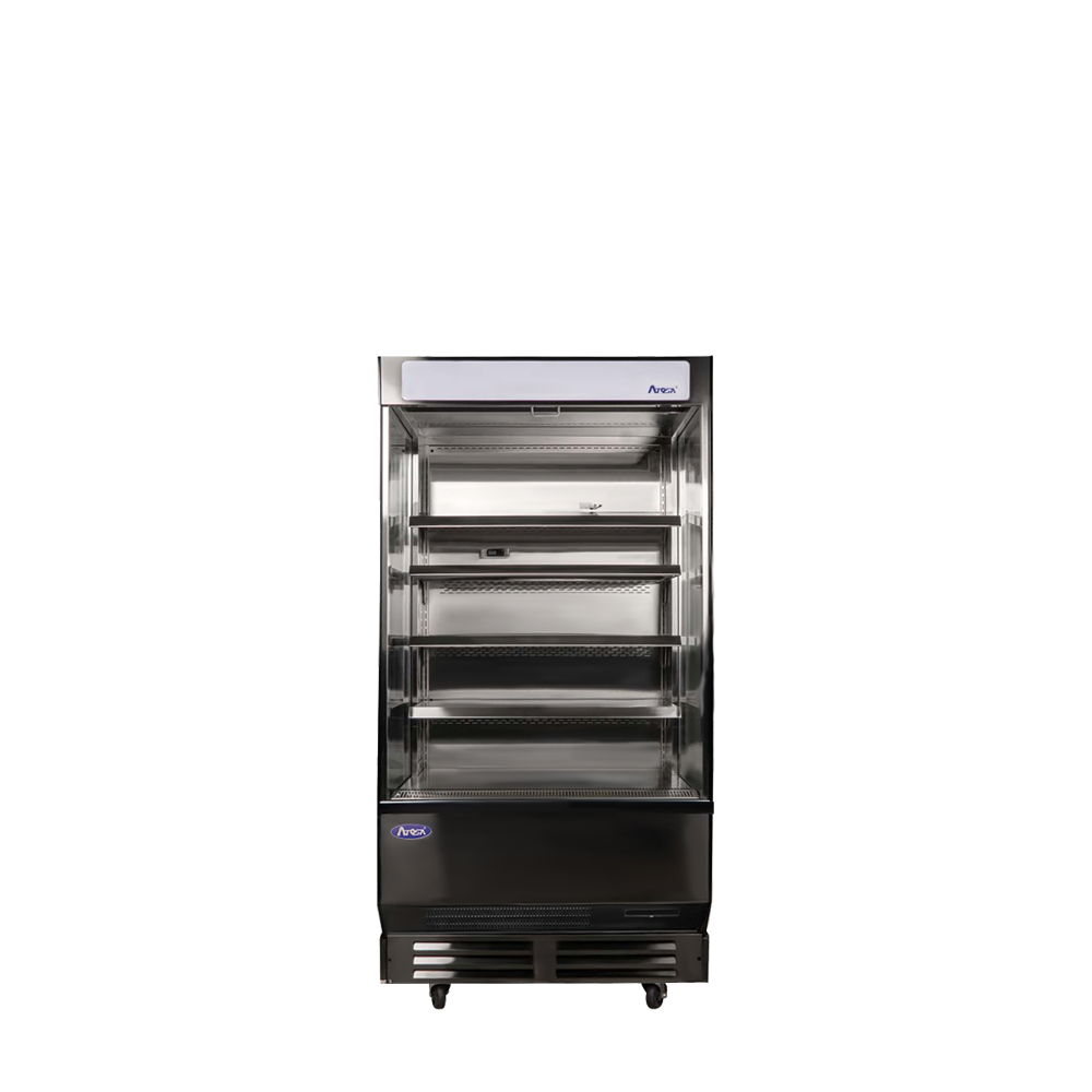 Atosa AOM-40B 40" Open Air Merchandiser, 14.4 Cu. Ft.