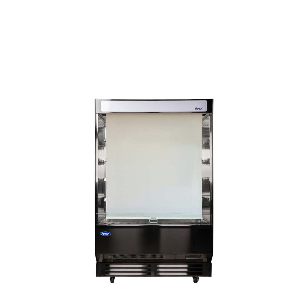 Atosa AOM-50B 50" Open Air Merchandiser, 16.5 Cu. Ft.