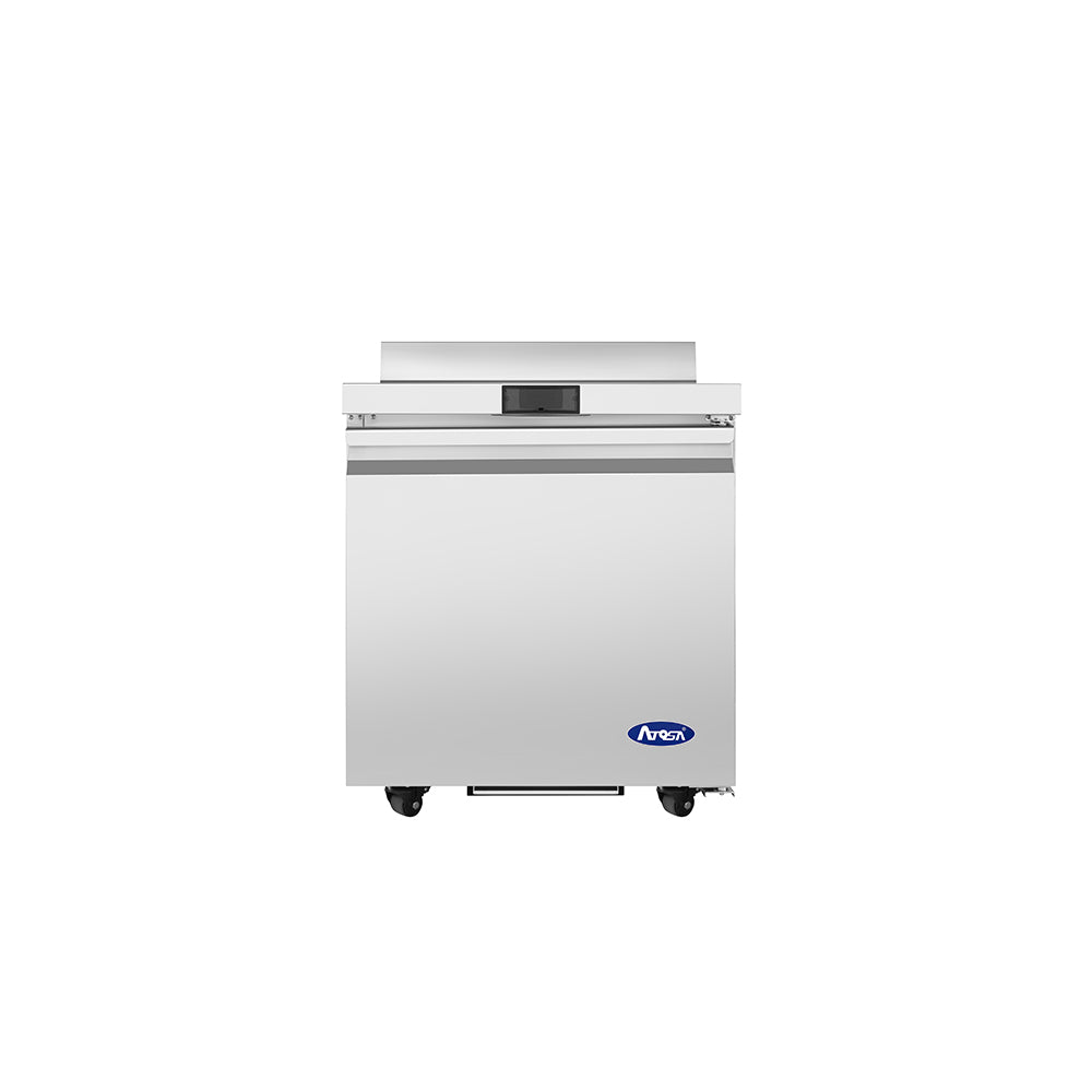 Atosa AWF27SD 28" Worktop Freezer with Backsplash, 6.53 Cu. Ft.