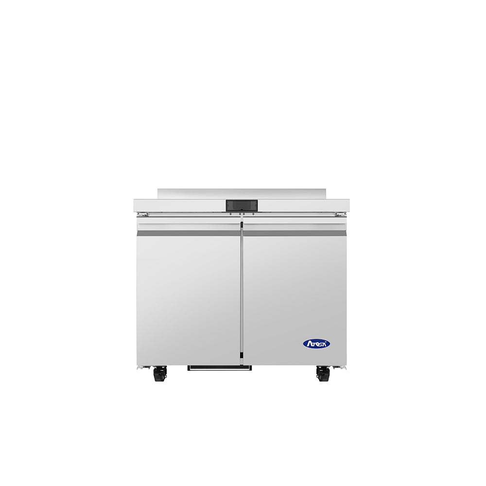 Atosa AWF36SD 36" Worktop Freezer with Backsplash, 8.97 Cu. Ft.