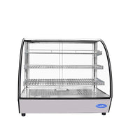 Atosa CookRite CHDC-44 28" Countertop Heated Curved Display Case (4.4 cu ft)