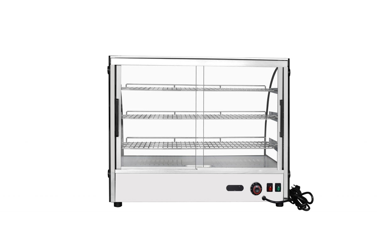 Atosa CookRite CHDC-44 28" Countertop Heated Curved Display Case (4.4 cu ft)