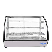 Atosa CookRite CHDC-56 36" Countertop Heated Curved Display Case (5.6 cu ft)
